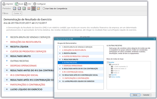 Demonstração de Resultado do Exercício