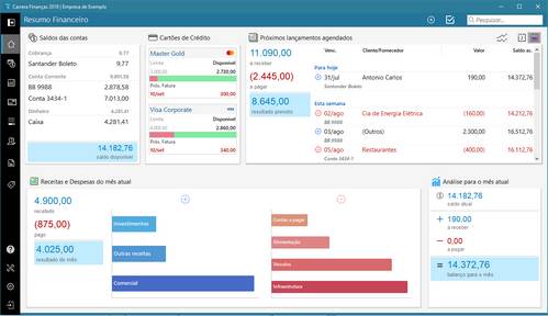 Controle Financeiro Integrado